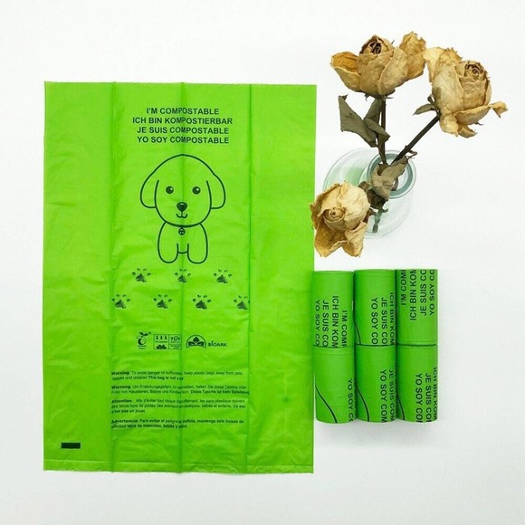 Biodegradable Corn Starch Dog Poop Bags - Eco-Friendly, Compostable, Leak-Proof - Picture 13 of 13